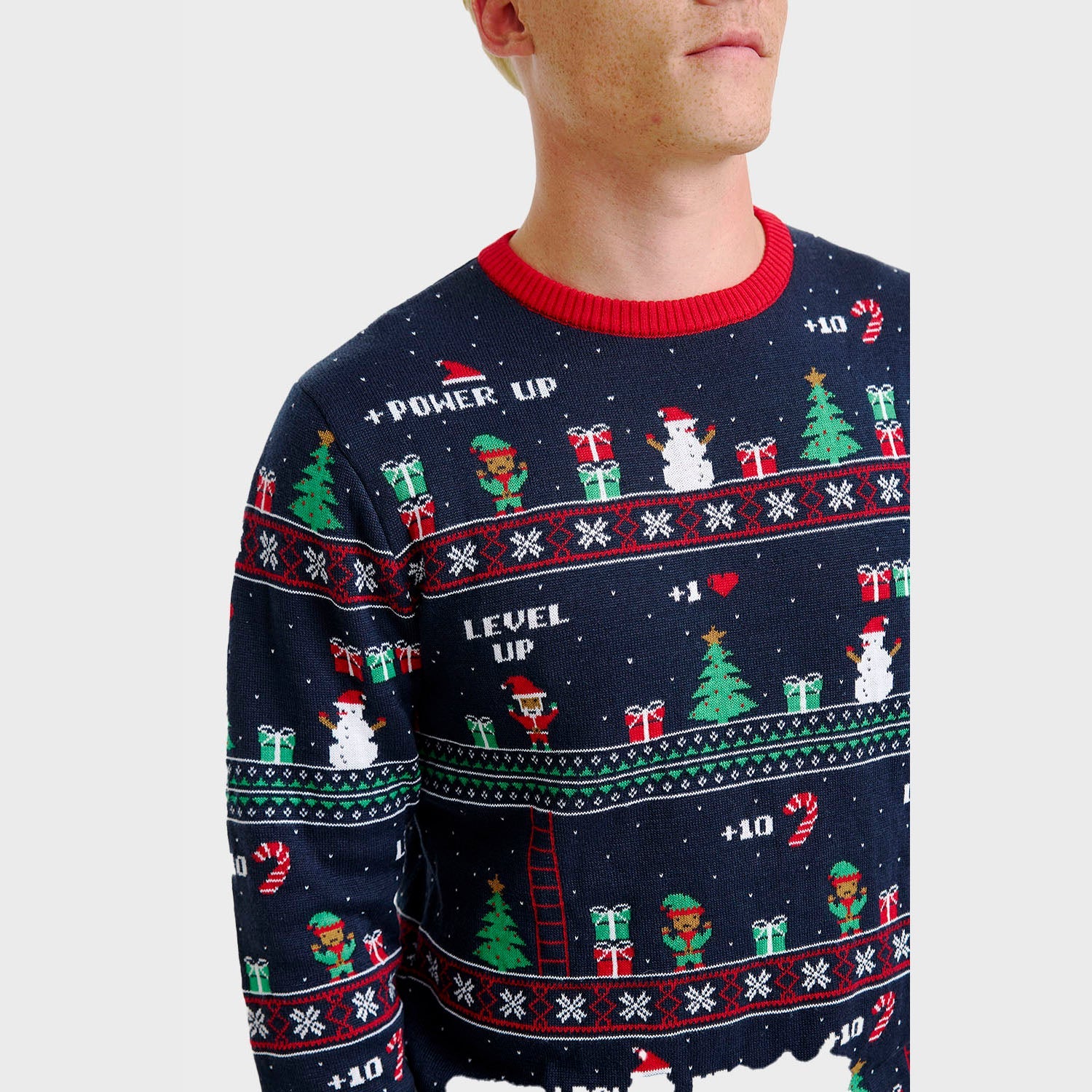 Vintage Gaming Christmas Sweater β Men